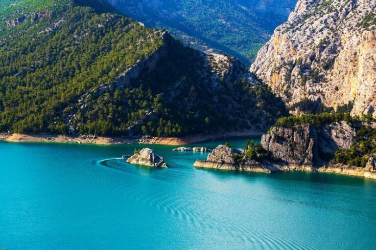 From Antalya: Green Canyon Boat Tour with Lunch