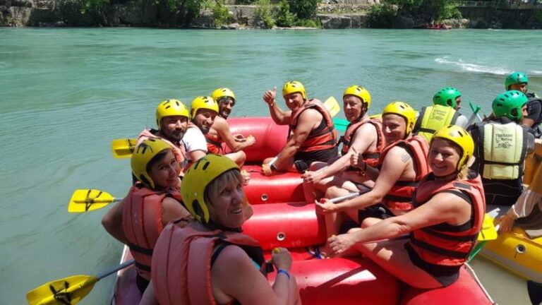 From Antalya: Köprülü Canyon Rafting Tour with Lunch