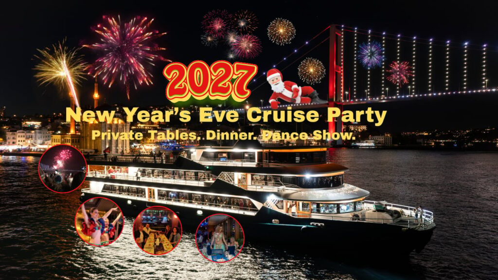 Istanbul: New Year’s Eve Bosphorus Dinner Cruise Party 2027