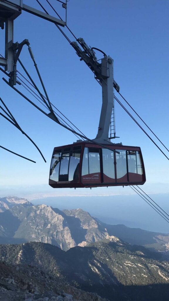 From Antalya: Olympos Cable Car Tour to Mount Tahtalı