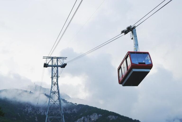 From Antalya: Olympos Cable Car Tour to Mount Tahtalı